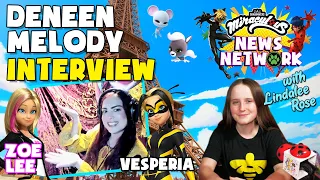 Deneen Melody voice of (Zoe, Vesperia, & More) chats w/ Lindalee Rose on the Miraculous News Network