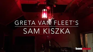 Greta Van Fleet - Sam Kiszka recording When The Curtain Falls