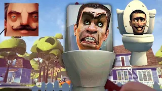 Hello Neighbor - My New Neighbor Skibidi Toilets Boss Act 2 Season Gameplay Skibidi Toilet 14