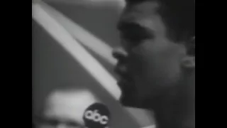 Cassius Clay Poem to Floyd Patterson before fight  Funny