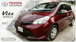 Toyota Vitz Jewela 2017. Detailed Review: Price, Specifications & Features.