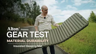 Gear Test: How Puncture-Resistant Is Our Insulated Sleeping Mat?