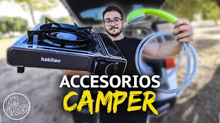 🛒Accesorios IMPRESCINDIBLES para VIAJAR en coche CAMPER | Productos ÚTILES, BUENOS BARATOS de AMAZON