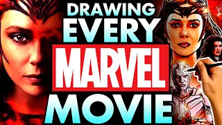 Drawing EVERY MARVEL MOVIE: WANDAVISION