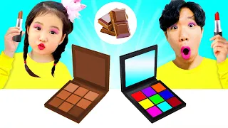 Défi maquillage au chocolat Boram