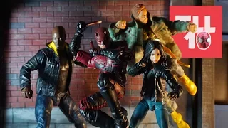 Defenders vs Elektra And The Hand - Stop-Motion Film