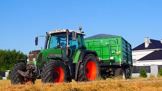 Ostatnie żniwa 2020 w Gr Duma . Fendt 714 vario/John Deere 6125m/John Deere wts 9580/Podkarpackie