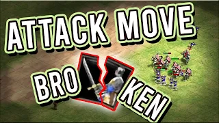 Attack Move is Broken in AoE2?