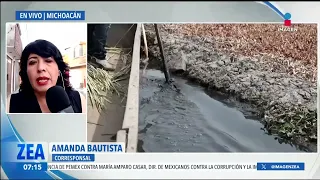 El Lago de Cuitzeo, en Michoacán, se está secando | Noticias con Francisco Zea