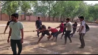 Sports In Goverment Medical College Snmc Jodhpur (Tug Of War 21 v/s 22) #SNMC #mbbs #college #neet