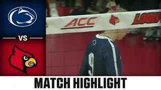 Penn St. vs. Louisville ACC Volleyball Highlights (2023)