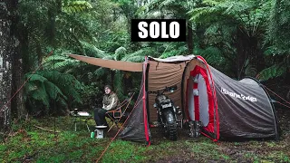 My Solo Moto Camping Setup 2022