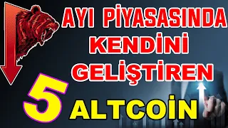 AYI PİYASASINA RAĞMEN TEKNOLOJİSİ GELİŞMEYE DEVAM EDEN 5 ALTCOİN! |Btc Analiz| Altcoin |