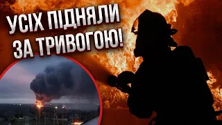 💥 Очень громко! ГОРИТ НЕФТЕБАЗА В РОССИИ. Дроны атаковали сразу два объекта