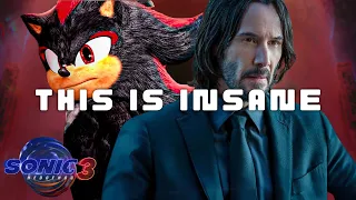 Keanu Reeves Is Officially Shadow the Hedgehog in Sonic 3