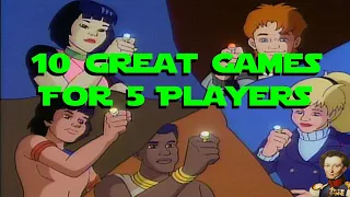 10 Great games for 5 players