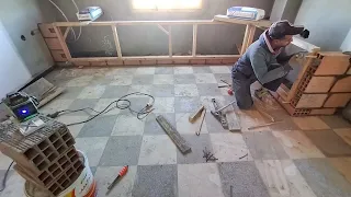 طريقة تركيب إطار الخشب للبوطاجي ( الجزء2)