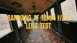 Samyang AF 12mm f2.0 Lens Test