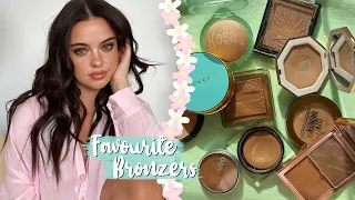 My TOP 10 Favourite BRONZERS ☀️ | Julia Adams