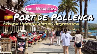 Port de Pollenca🌴🏖️MALLORCA island🩷NEW 2024 Promenade🩷Shopping & Port🇪🇸spain #mallorca #travel