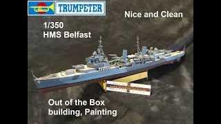 HMS Belfast 1/350 Trumpeter I: Out of the box
