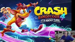 Стрим Follentass: Андрей проходит Crash Bandicoot 4: It’s About Time. Часть 1. (01.04.21)