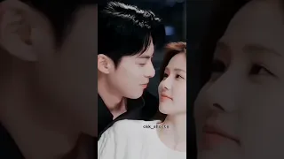 He can't wait anymore and kiss her ❤️🥰😍 Only for love cogan #bailu #dylanwang #onlyforlove #cdrama