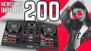 Hercules DJ Controller Inpulse 200 & DJuced DJ Software | Cheap DJ beginner controller