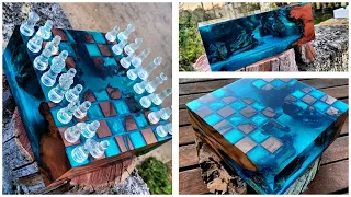 Battle Chess - How to make an Epoxy Resin Chess Board