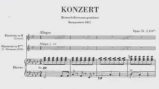 Carl Maria von Weber - Clarinet Concerto No. 1, Mov. 1 with Score