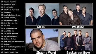 Bryan Adams, Westlife, Backstreet Boys, MLTR, Shayne Ward, Boyzone - Top 30 Love Songs 2021