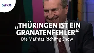 Günther Oettinger zu Gast am 07.02.2020 | SWR Die Mathias Richling Show