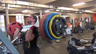 Dmitry Klokov - front squat  250 kg  (9.08.2013)