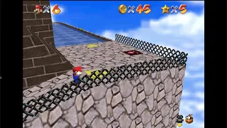 Super Mario 64 70 Star Speedrun Tutorial - Whomps Fortress - 100 Coin/Red Coins - Begin/Intermediate