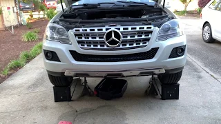 How to change Oil on a Mercedes-Benz ML350 2005-2011