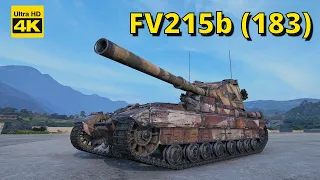 World of Tanks 5 Kills 11,7k damage FV215b (183) | 4K Video | - My battle My rules