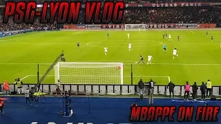 PSG - Lyon 5:0 | 4 Mbappe Tore | Stadion Vlog