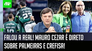 "Eu NUNCA VI o Palmeiras como DEPENDENTE da Crefisa! Pra mim, o clube..." Mauro Cezar É DIRETO!
