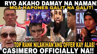 CASIMERO OFFICIALLY NA!! TOP RANK NAGHABOL KAY ALAS NAG OFFER NG MALAKI!!! LABAN KAY NERY TULOY!??