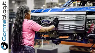 Ford F-150 Lightning 🚘 PRODUCTION - (USA Car Factory)