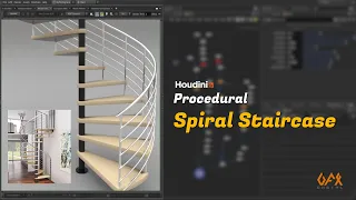 Procedural Staircase Modeling in Houdini: A Comprehensive Guide