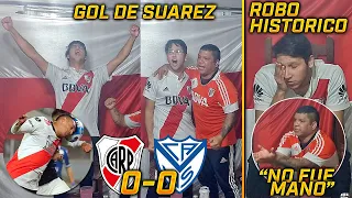 REACCIONES de HINCHAS de RIVER | River 0 Vélez 0 | Octavos VUELTA - Copa Libertadores 2022