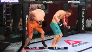 EA SPORTS™ UFC® 2 забавный баг)))