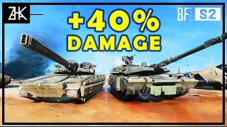 Tank damage and best damage locations in Battlefield 2042