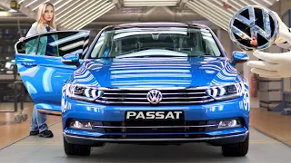 VW PASSAT Production🚘 Making of Volkswagen CC, B8, B6, W8, Alltrack – Inside Factory [Manufacturing]