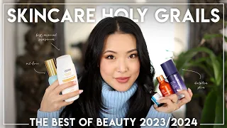 The BEST SKINCARE products of the year || HOLY GRAILS 2023/2024