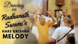 HH Radhanath Swami Vyaspuja Day Dancing Kirtan | Hare Krishna melodies by Jaysacinandan Prabhu