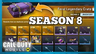 CAJAS, CAJAS DE LA SUERTE Y CAJA LEGENDARIA 🤯 TEMPORADA 8 | CODMOBILE LEAKS SEASON 8