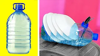 SMART WAYS TO REUSE PLASTIC BOTTLES || 5-Minute Plastic Recycling Ideas!