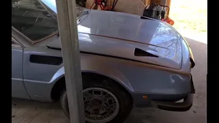 Lamborghini Jarama barn find.